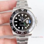 Swiss Grade Replica Rolex GMT-Master II Black Ceramic Bezel Watch - NOOB V3